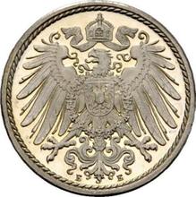 5 Pfennig 1910 E  