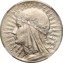 5 Zlotych 1932    "Polonia" (Pattern)