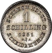 Shilling 1851  TA 