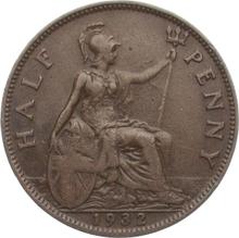 1/2 Penny 1932   
