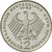 2 Mark 1986 F   "Theodor Heuss"