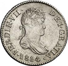 2 Reales 1814 C SF 