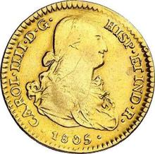 2 Escudos 1805 Mo TH 