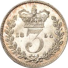 3 Pence 1854   