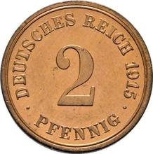 2 Pfennig 1915 F  