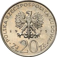 20 Zlotych 1975 MW  AJ "International Women's Year" (Pattern)