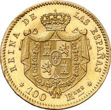 100 Reales 1863   