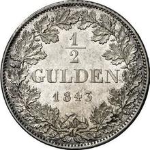 1/2 Gulden 1843   