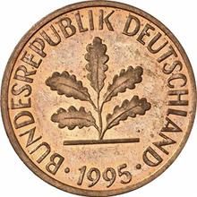 1 Pfennig 1995 F  