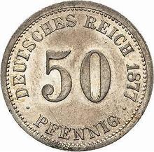 50 Pfennig 1877 D  