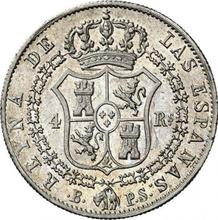 4 Reales 1840 B PS 