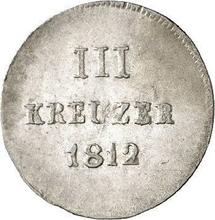 3 Kreuzer 1812   