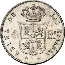 4 Reales 1853   