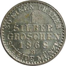 1 silbergroschen 1868 B  