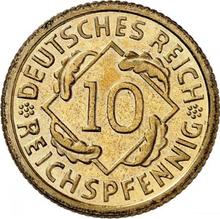10 Reichspfennig 1933 G  