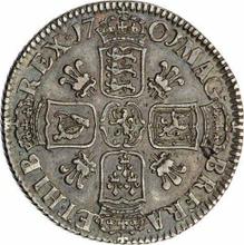 Shilling 1701    "Fifth laureate bust"