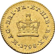 Third Guinea 1798    "First laureated bust"