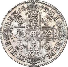 Halfcrown 1673    "Fourth laureate bust"