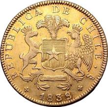 8 Escudos 1838 So IJ 
