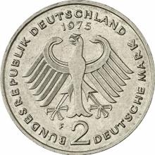 2 Mark 1975 F   "Theodor Heuss"