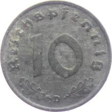 10 Reichspfennig 1941 D  