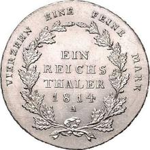 Thaler 1814 A  