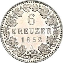 6 krajcarów 1852 A  