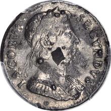 Farthing 1687    "Cuirassed bust"