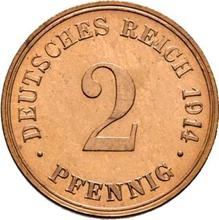 2 fenigi 1914 G  