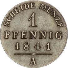 1 Pfennig 1841 A  