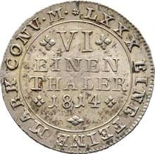 1/6 Thaler 1814  MC 