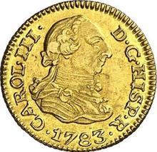1/2 Escudo 1783 M JD 