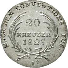 20 Kreuzer 1825  S 