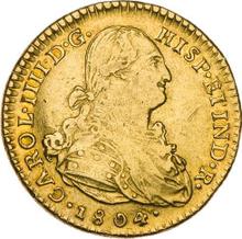 2 Escudos 1804 P JF 