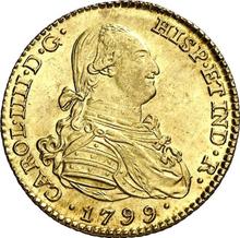 2 Escudos 1799 M MF 
