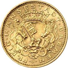 20 Mark 1906 J   "Bremen"