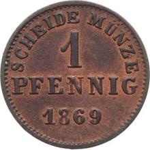 1 Pfennig 1869   