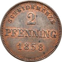2 Pfennig 1858   