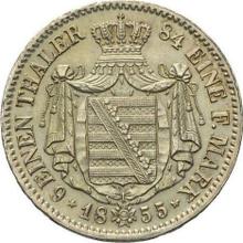 1/6 Thaler 1855  F 