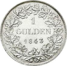 Gulden 1843   