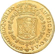 8 Escudos 1768 NR JV 