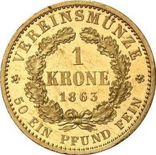 Krone 1863 A  