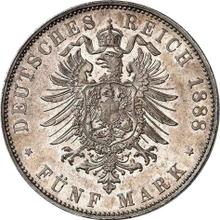 5 marek 1888 G   "Badenia"