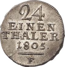1/24 Thaler 1805  F 