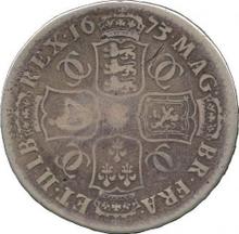 Halfcrown 1673    "Fourth laureate bust"