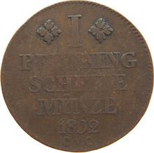 1 Pfennig 1832  CvC 