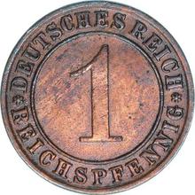 1 reichspfennig 1931 F  