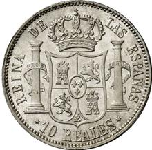10 Reales 1859   