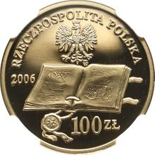 100 Zlotych 2006 MW  NR "Jan Laski"