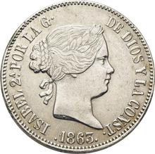 10 Reales 1863   